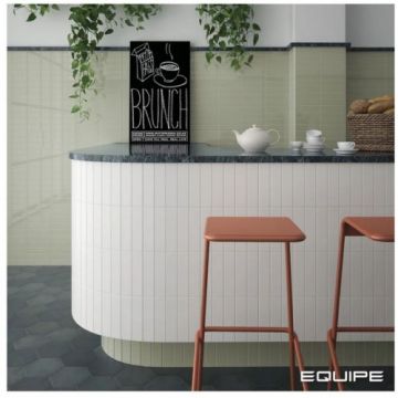 Faianta Equipe Costa Nova, 5x20 cm - Culoare costa nova white