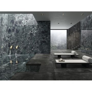 Gresie / Faianta Ariostea Ultra Marmi Verde St. Denis - Dimensiune 75x75
