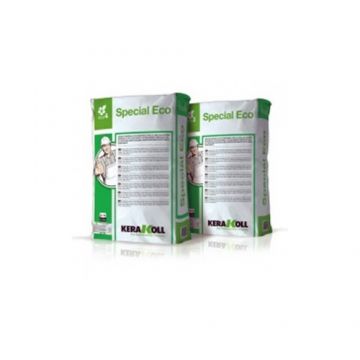 Adeziv Alb Pentru Piatra Naturala Si Ceramica Special Eco 25Kg - Kerakoll
