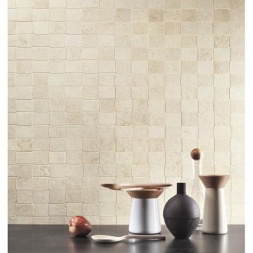 Gresie/Faianta Ragno Realstone_Jerusalem Mosaico Mat 30x30 - Culoare Avorio Jerusalem