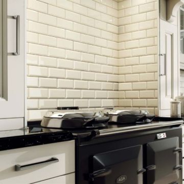 Faianta Fabresa Bevelled Crema Biselado BX 10x20 cm, lucios - Dimensiune 10x20