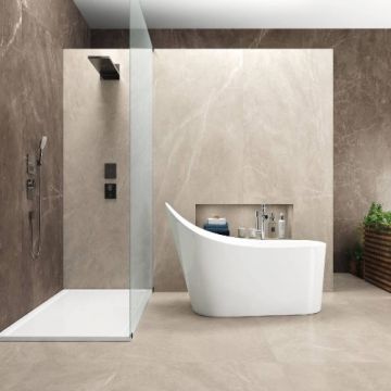 Gresie/Faianta Baldocer Bayona Natural, mat - Dimensiune 120x240