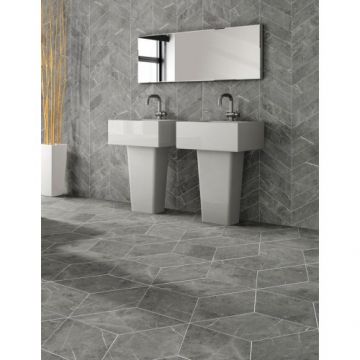 Gresie/Faianta Realonda Diamond Brume 70x40 - Culoare diamond brume chevron