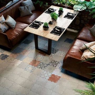 Gresie/Faianta Realonda Riga Concrete 45x45 - Culoare riga concrete