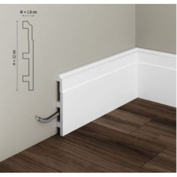Plinta Duropolimer S22 12x1.8x200 Elegance Decor