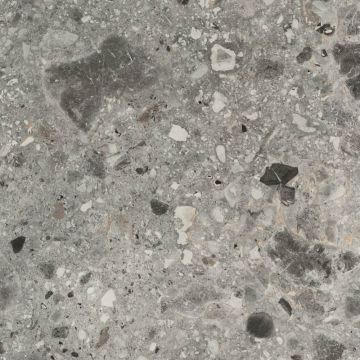 Blat bucatarie Egger F021 ST75, semi mat, Terrazzo Triestino gri, 4100 x 920 x 38 mm