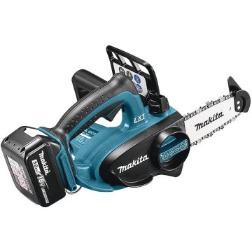 Fierastrau DUC122RTE Cu Lant Cu Acumulator 18V 115mm Negru-Albastru