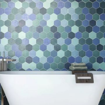 Gresie/Faianta Realonda Hex Aquamarine 26,5x51 cm - Dimensiune 26.5x51 cm