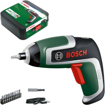 Surubelnita Electrica IXO 7  USB 3.6V 2Ah + Caseta + 10 Biti + Suport Verde
