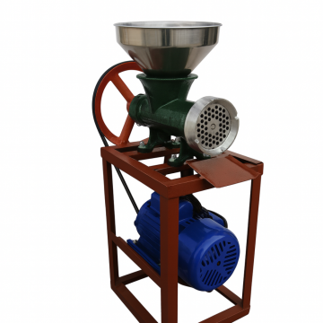 Masina de tocat carne electrica, NR 32, cu masuta si motor, 150-200 kg /h, 2.2 Kw