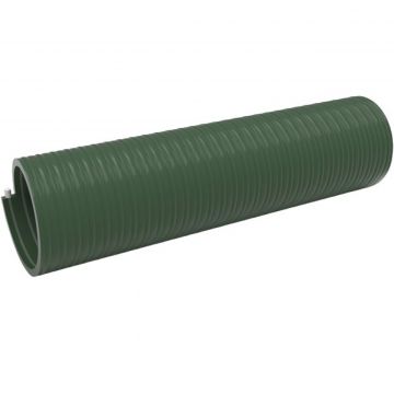 Furtun vidanja, 90mm, super flexibil, rola de 30m, PVC moale cu aditivi de cauciuc sI cu spirala rigida din PVC