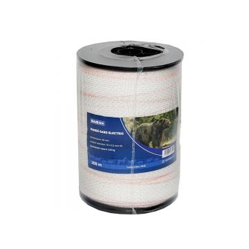 Rola banda alb-portocaliu, latime 40mm 10x0.3mm SS lungime 200m gard electric, Cod: DISSR45, Brand: BAISAN