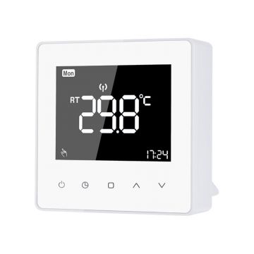 Termostat Luxion TP618RF cu receiver pentru centrala termica pe gaz sau electrica, Display LCD, Memorare- RESIGILAT