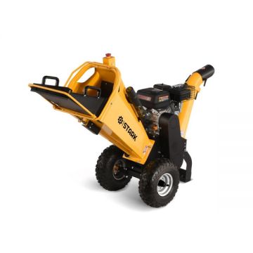 Tocator de crengi STARK-650 cu motor de 6.5 CP, Benzina,productivitate  2m³/h, 2 cutite reversibile