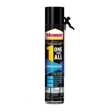 Adeziv poliuretanic pentru suprafete multiple,Moment One for All, aplicare manuala, 750 ml