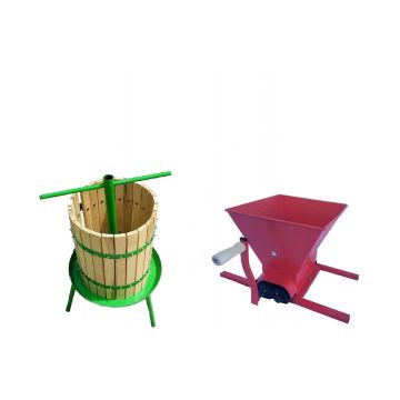 Pachet Promotional - Teasc Presa de Struguri si Zdrobitor Manual de Struguri Pachet Promotional - Teasc Presa de Struguri si Zdrobitor Manual de Struguri