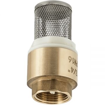 Sorb din alama cu sita, 4 toli, filet interior