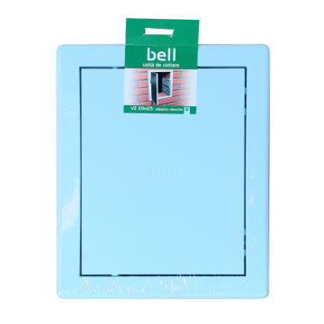 Usita vizitare, Bellplast, plastic, albastru deschis, 20x25 cm
