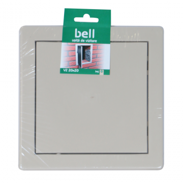 Usita vizitare, Bellplast, plastic, bej, 20x20 cm