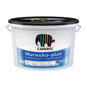 Vopsea lavabila exterior Caparol Muresko Plus B2, alb, 14.7 l