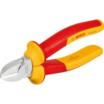 Bosch VDE diagonal side cutters Professional 160mm, cutting pliers (red/yellow) Bosch VDE diagonal side cutters Professional 160mm, cutting pliers (red/yellow)