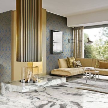Gresie/Faianta Florim Les Bijoux Calacatta Altissimo Blanc Matte 60x120 - Dimensiune 60x120 cm