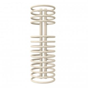 Calorifer baie Radox Circle portprosop decorativ colorat, 250/800 mm - Culoare Oyster White Radox