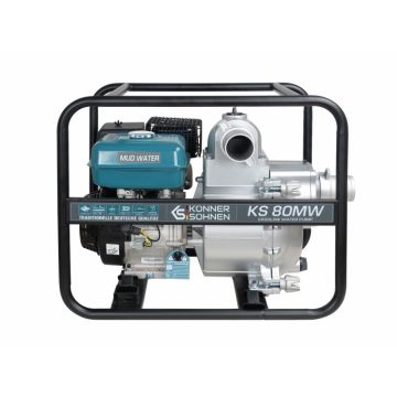 Motopompa pentru apa puternic contaminata Konner-Sohnen KS 80MW, 9 Cp