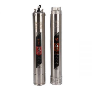 Pompa submersibila IBO IPRO Professional 4IPRO 4/022T, 1500W, debit 110l/min, H refulare 127m, Rezistenta la Nisip, 380V