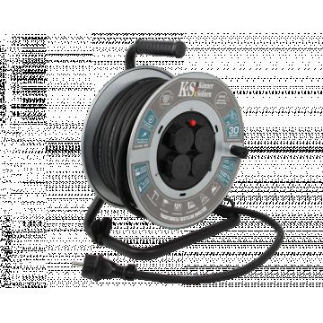 Prelungitor electric pe tambur Konner-Sohnen KS CRM-30M, 30 m