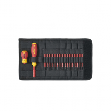 Set surubelnita VDE cu biti slimVario   pentru electricieni Wiha 41231