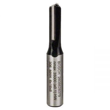 Bosch  2608628379 - Freza pentru caneluri 6x16x48 mm tija 8 mm frezare lemn plastic