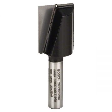 Bosch  2608628390 - Freza pentru caneluri 20x24.6x56 mm tija 8 mm lemn material plastic material mineral