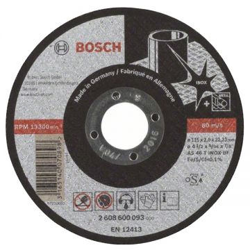 Bosch  Expert for Inox - Disc taiere inox 115x22.2x2 mm 1 buc