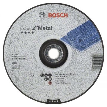 Bosch  Expert for Metal - Disc polizare metal 230x22.2x6  mm