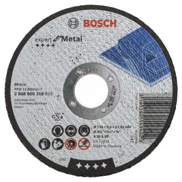 Bosch  Expert for Metal - Disc taiere metal 115x22.2x2.5 mm 1 buc