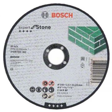 Bosch  Expert for Stone - Disc taiere piatra 150x22.2x2.5 mm 1 buc