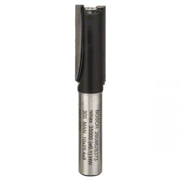 Bosch  Standard for Wood - Freza pentru caneluri 10x25x56 mm tija 8 mm lemn material plastic material mineral