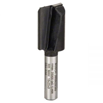 Bosch  Standard for Wood - Freza pentru caneluri 18x24.6x56 mm tija 8 mm lemn material plastic material mineral