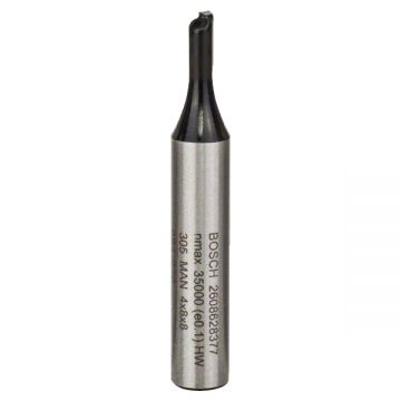 Bosch  Standard for Wood - Freza pentru caneluri 4x8x51 mm tija 8 mm lemn