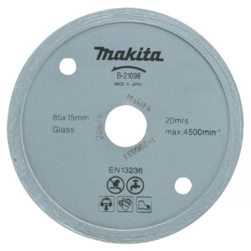 Makita  B-21098 - Disc diamantat de taiere continuu 80x15x1.8 mm taiere umeda