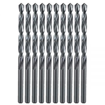 Makita  D-06410 - Set burghie metal HSS 6  mm tija cilindrica 10  bucati