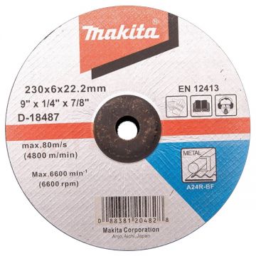 Makita  D-18487 - Disc polizare metal 230x22.2x6  mm