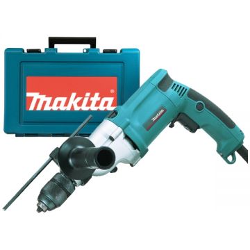 Makita  HP2051H - Masina de gaurit cu percutie 720 W mandrina rapida 13 mm valiza plastic