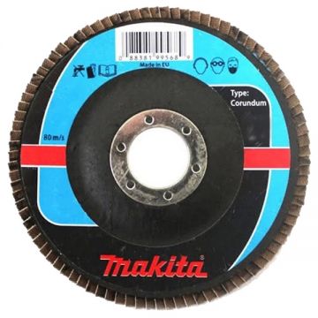 Makita  P-65268 - Disc lamelar profil convex 180x22.2 mm granulatie 60