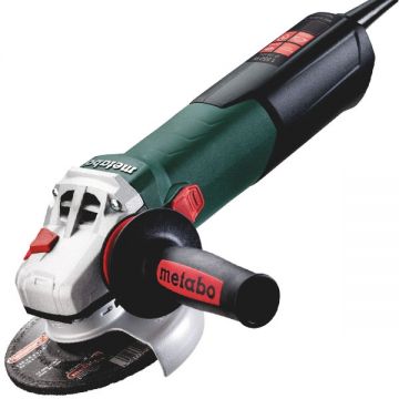 Metabo  WEV 15-125 QUICK - Polizor unghiular cu fir 1550 W 125 mm turatie constanta protectie suprasarcina turatie reglabila maner antivibratii pornire lina