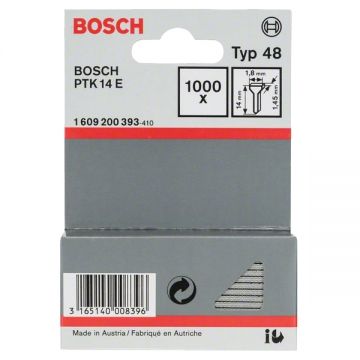 Bosch  1609200393 - Set cuie cap inecat - grade 14 mm PTK 14 1000 bucati
