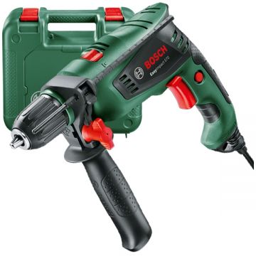 Bosch  EasyImpact 570 - Masina de gaurit cu percutie 570 W mandrina rapida 13 mm valiza plastic