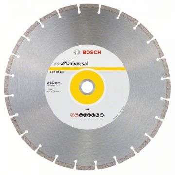 Bosch  ECO for Universal - Disc diamantat de taiere segmentat 350x25.4x3.2 mm taiere uscata