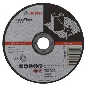 Bosch  Expert for Inox - Disc taiere inox 150x22.2x1.6 mm 1 buc